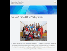 Tablet Screenshot of plus.humanitysteam.cz