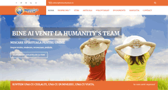 Desktop Screenshot of humanitysteam.ro